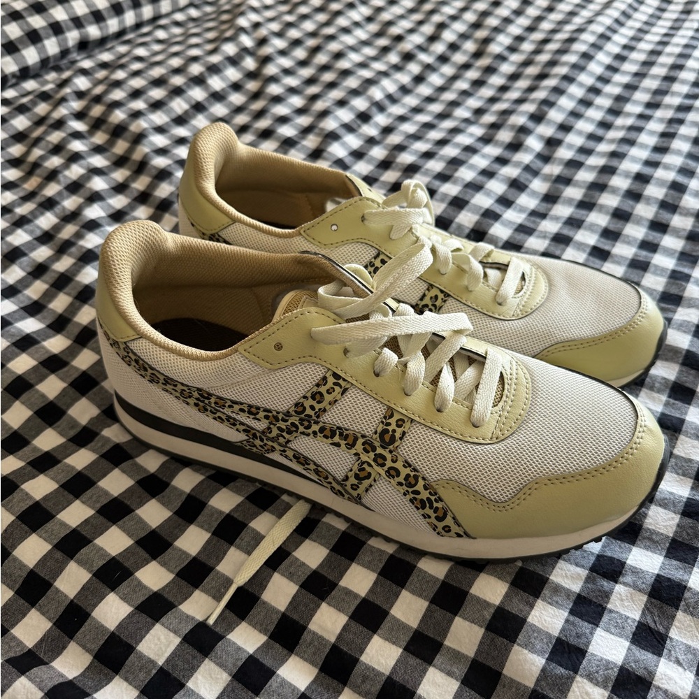 Leopard Accent Sneakers